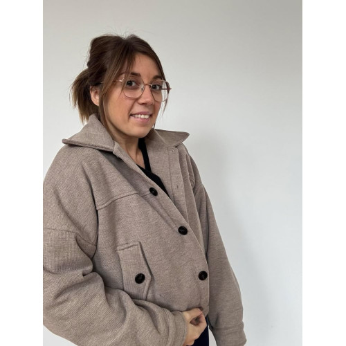 veste francine taupe hiv25