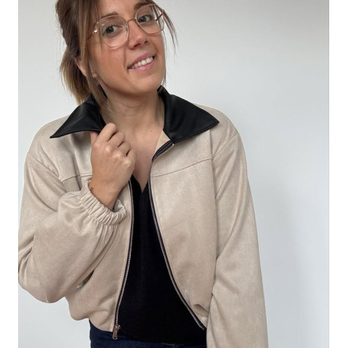 veste britney ecru hiv25