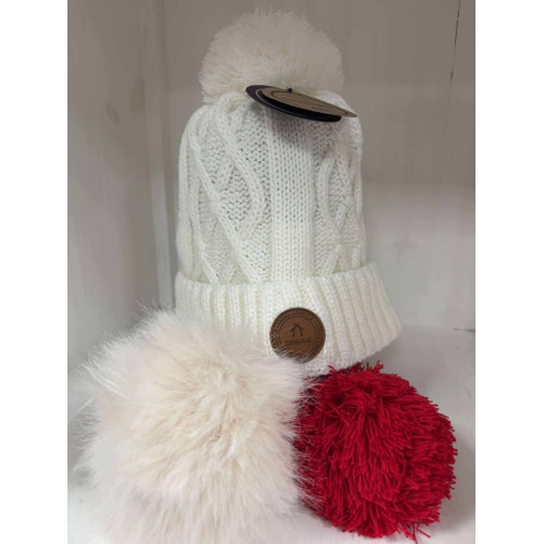 bonnet appletini blanc...