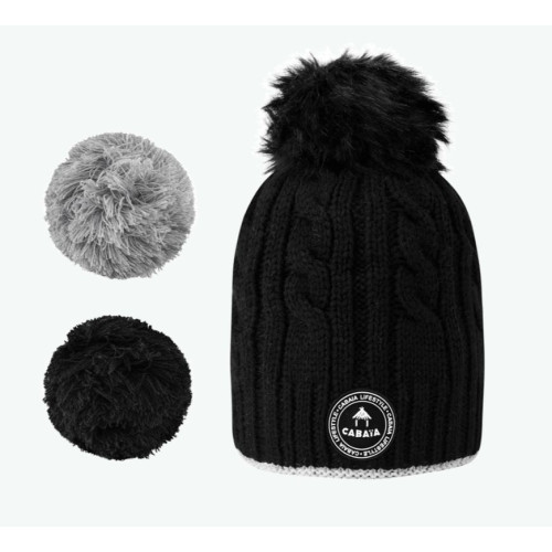 Bonnet Creamy Gin Black Adult