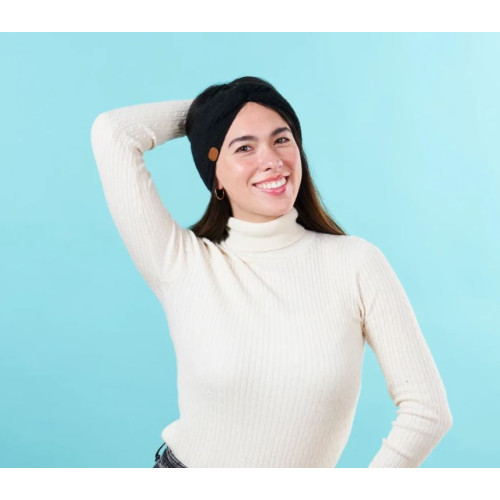 Bandeau noir Egggnog adulte