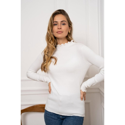 col roule tina ecru at25