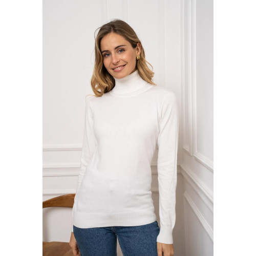 col roule emma ecru hiv25