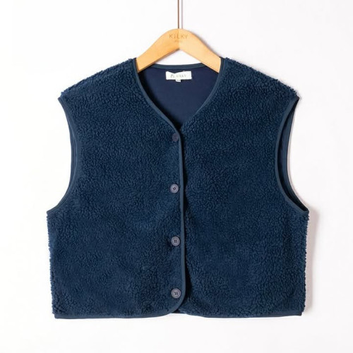 veste sm bouclie marine hiv25