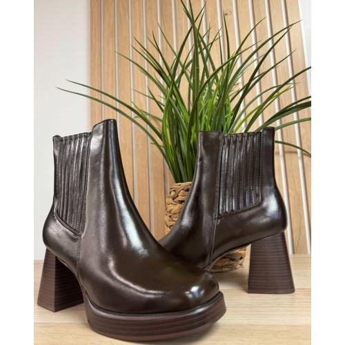 bottines agathe choco hiv25