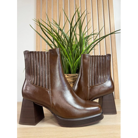 bottines agathe camel hiv25