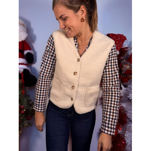 gilet sans manches olivia...