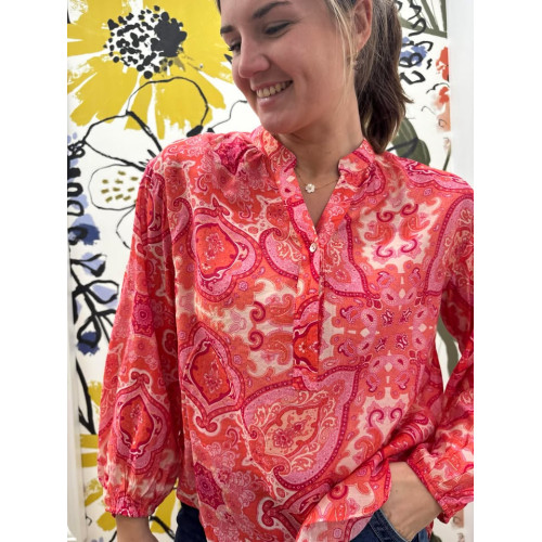 blouse lara rouge pr26