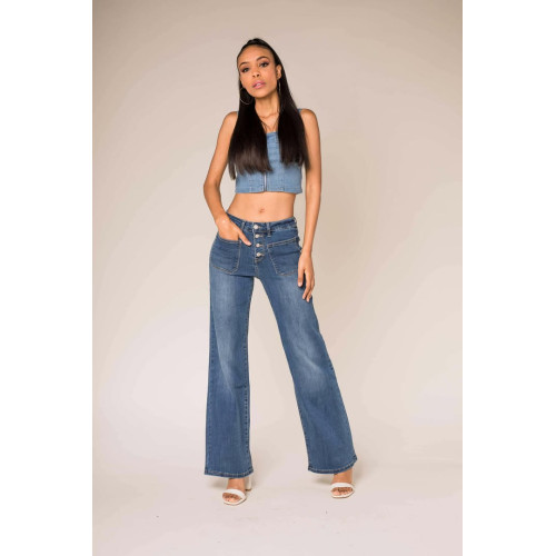 jeans flare poches p139 pr26
