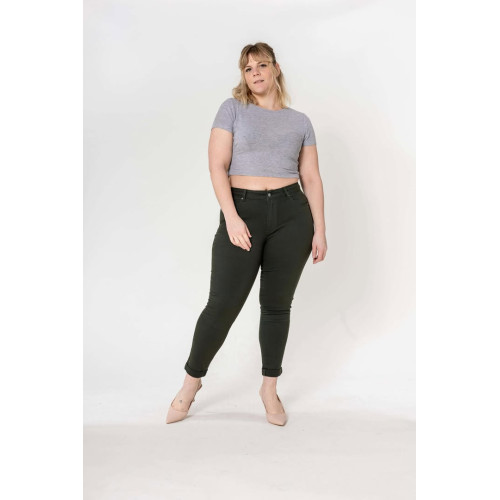 pantalon slim bt kaki nina