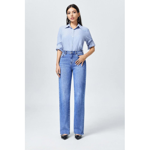 jeans wide leg sis 6008 pr26