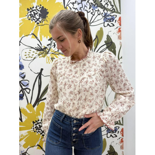 chemisier celeste pr26