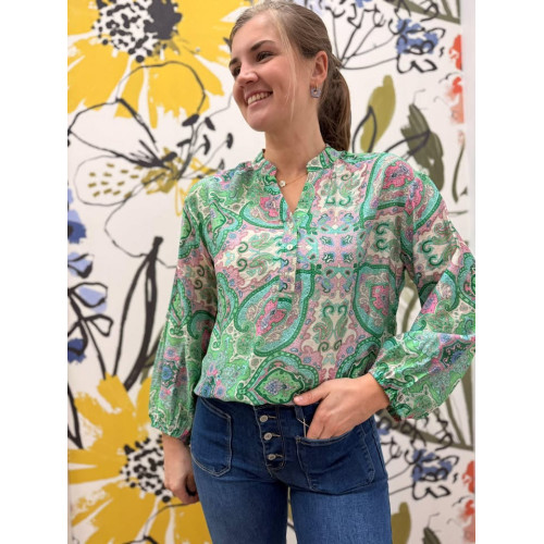blouse lara vert pr26