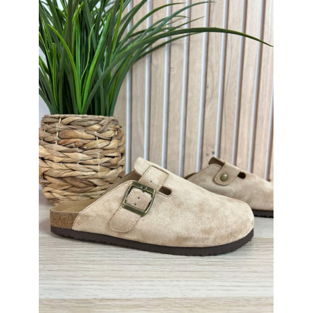 mules gaston beige pr26