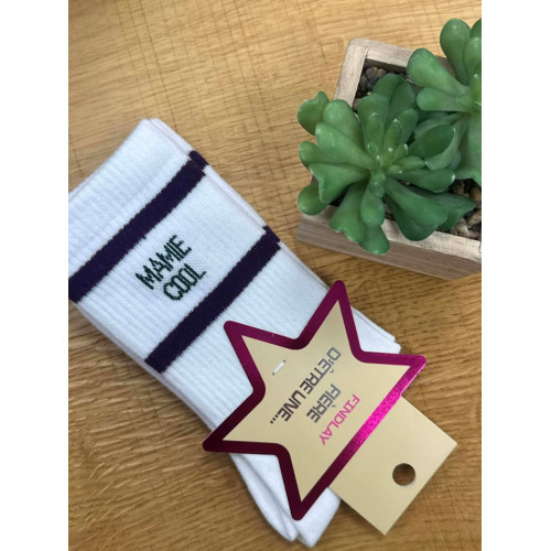 chaussettes mamie cool