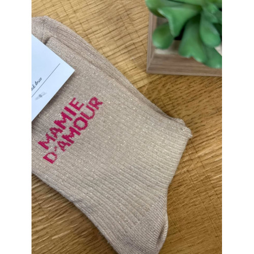 chaussettes mamie amour...
