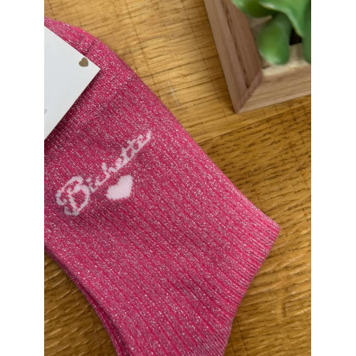 chaussettes bichette rose