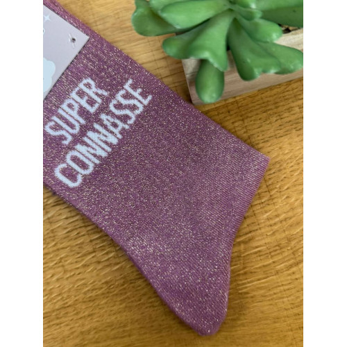 chaussettes super connasse...