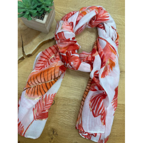 foulard 3 rouge pr26