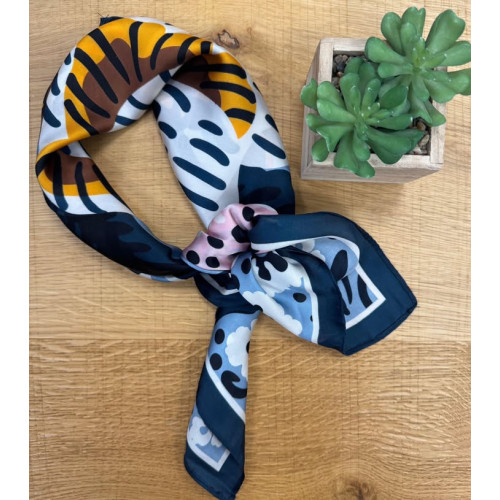 carre de soie 1bleu pr26