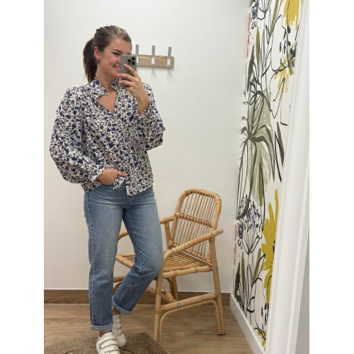 blouse louisa bleu pr26