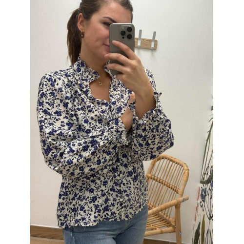 blouse louisa bt bleu pr26