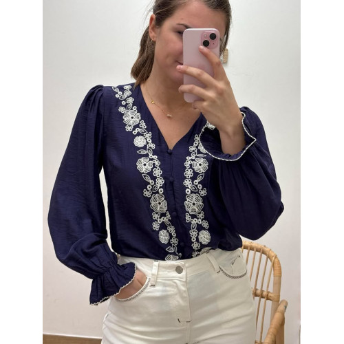 blouse bt pauline bleu pr26