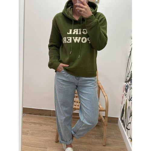 sweat a capuche girl power...