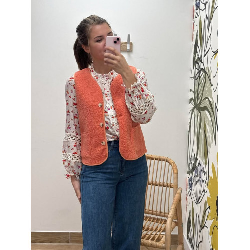 gilet sm lena orange pr26