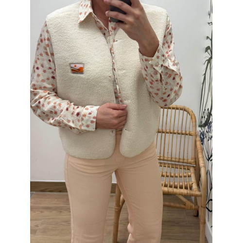 gilet sm mona ecru pr26