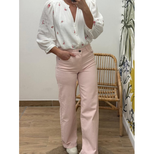jeans wide leg rose 51-30 pr26