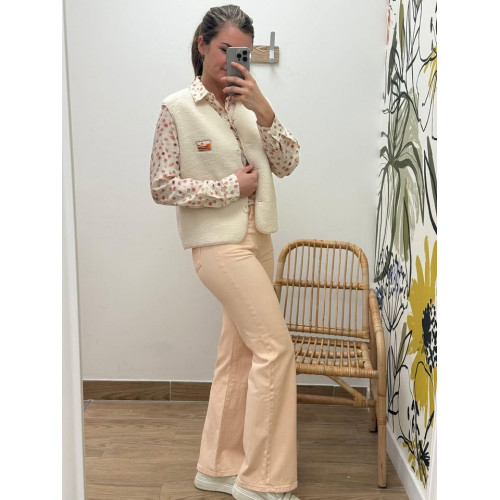 jeans flare peche 80-80 pr26