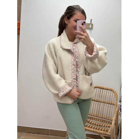 veste reversible lugji beige pr26