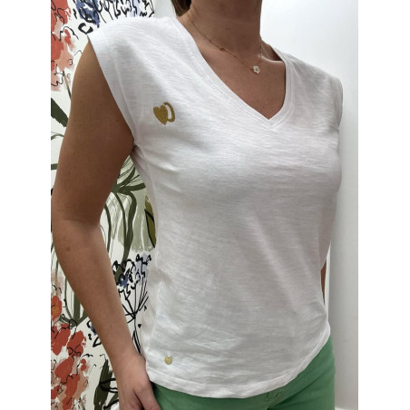 tshirt esmee blanc pr26