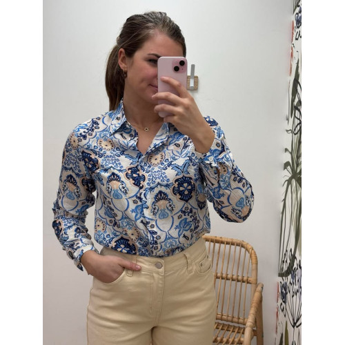 chemisier bt clara bleu