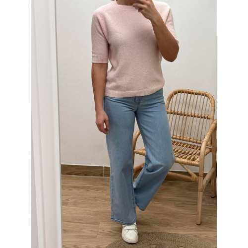 jeans wide leg bleu pm 2648...