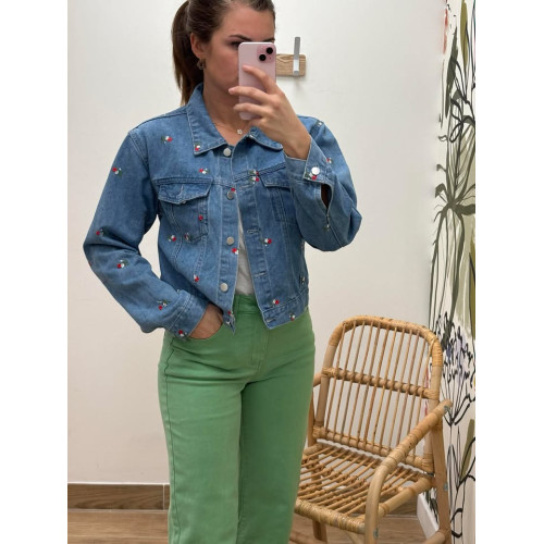 veste en jeans sybille pr26