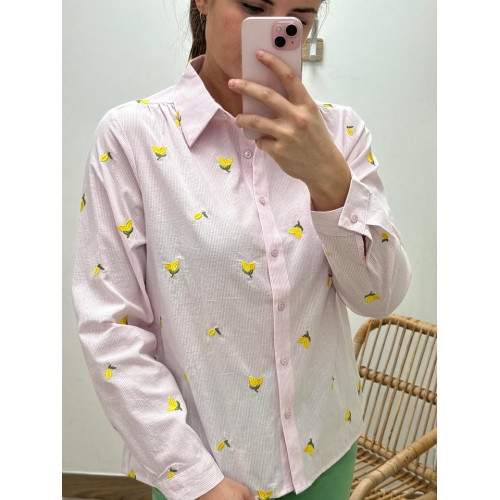 chemisier citronade rose p26