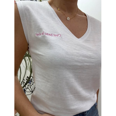 tshirt margot blanc pr26