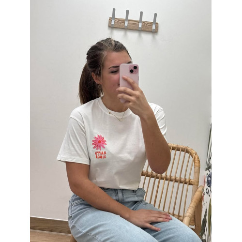 tee shirt happy vibes enf pr26