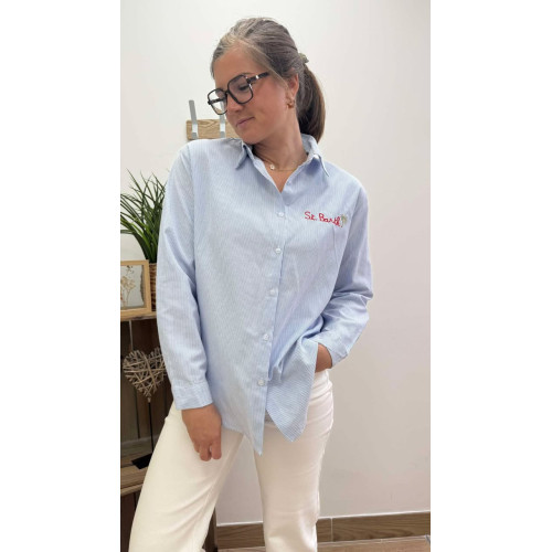 chemisier st barth bleu pr26