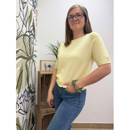 pull mc agathe jaune pr26