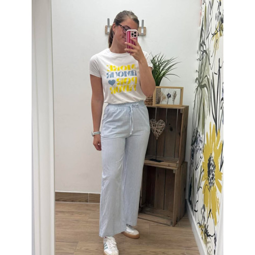 pantalon raye nice bleu enf...