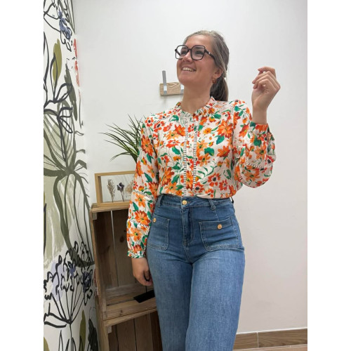blouse maeva orange et26