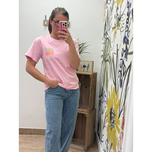 tee shirt riviefa rose pr26