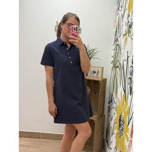 robe maria bleu marine et26