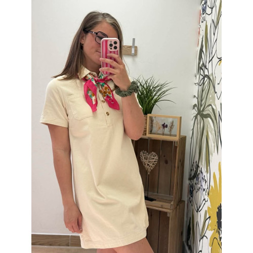 robe maria beige et26