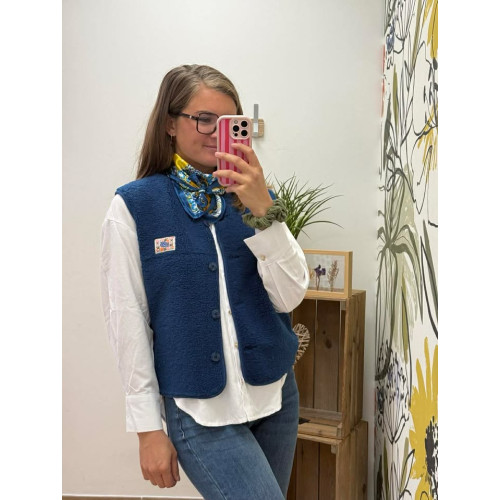 gilet sm mona bleu marine pr26