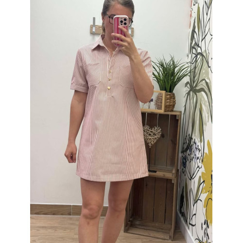 robe courte barbara rouge pr26