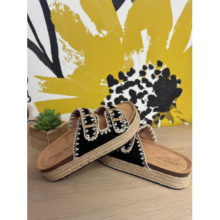 mules isabella noir et26